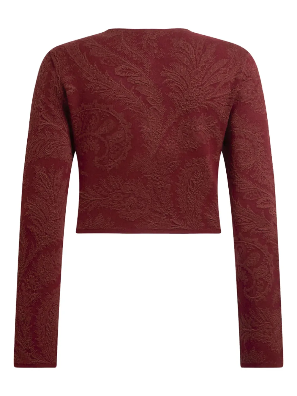 ETRO Vest met paisley-jacquard Rood