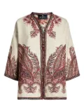 ETRO paisley-patterned top - Neutrals