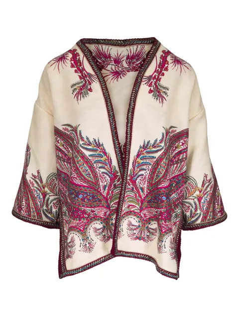 ETRO top con motivo de cachemira