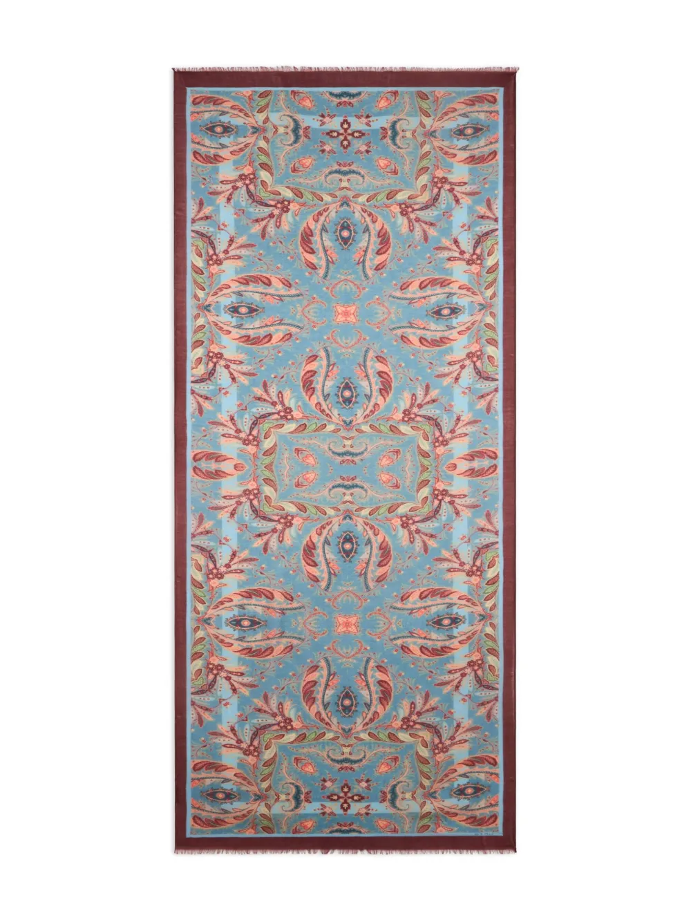 ETRO Sjaal met paisley-print Rood