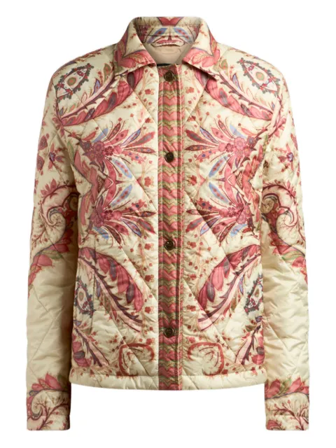 ETRO paisley quilted jacket