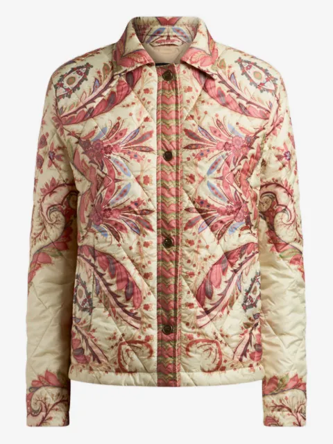 ETRO paisley quilted jacket