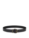 ETRO geometric-buckle leather belt - Black
