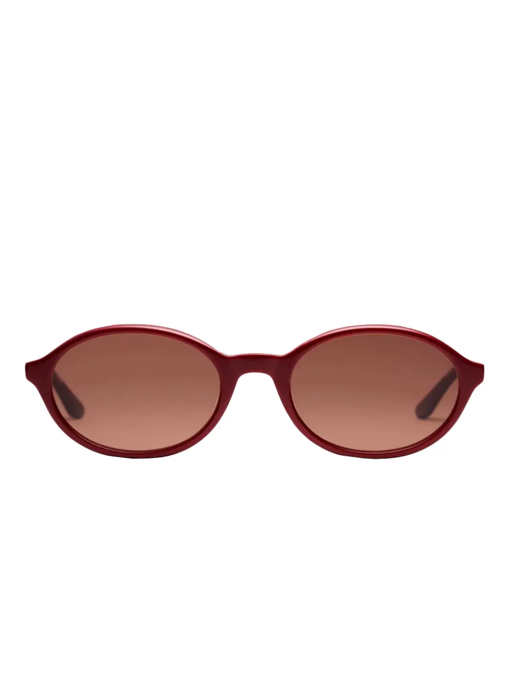 Peter & May Walk oval-frame sunglasses Rood