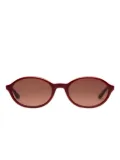 Peter & May Walk oval-frame sunglasses - Red