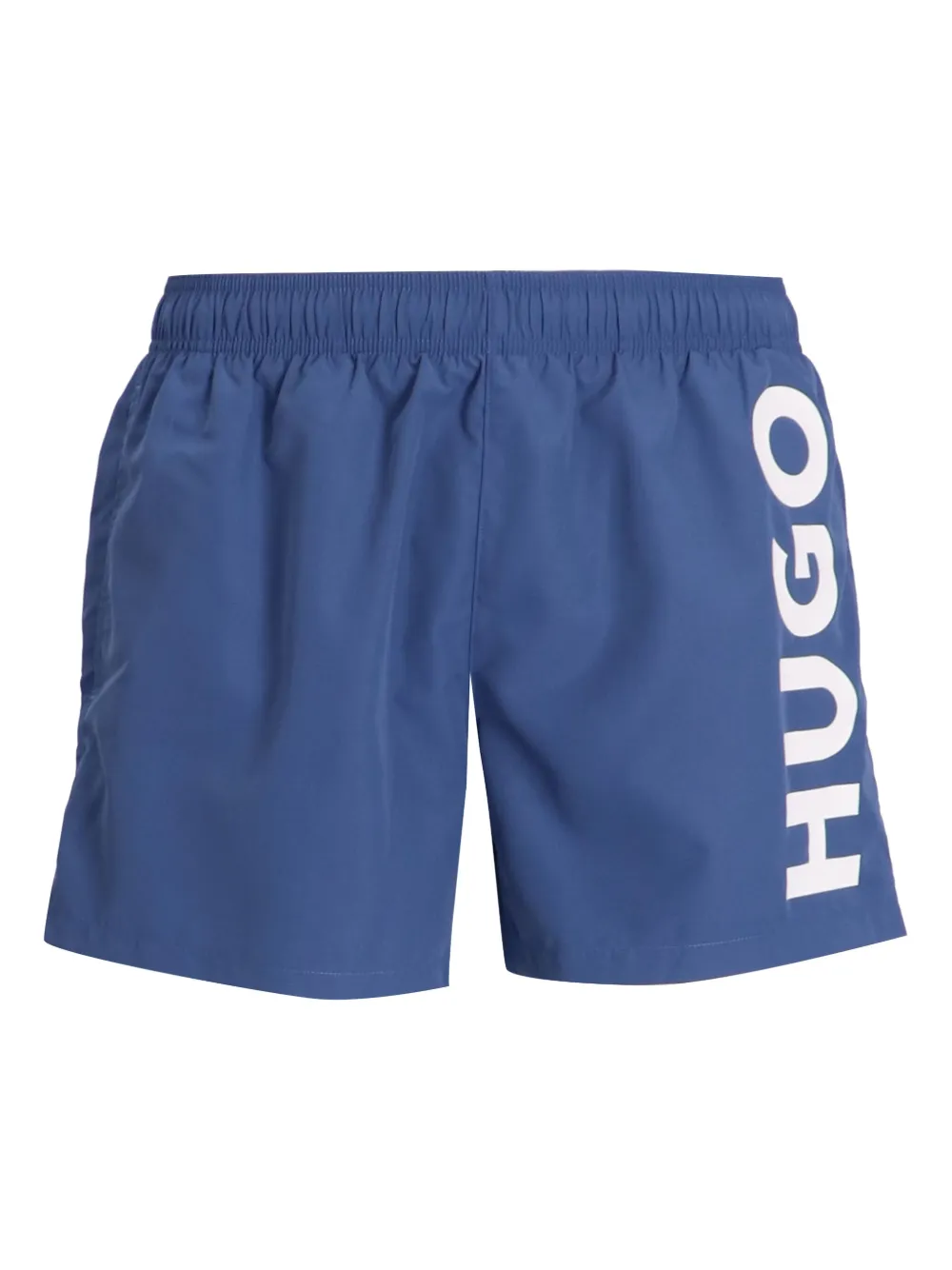 HUGO Zwembroek met logoprint Blauw