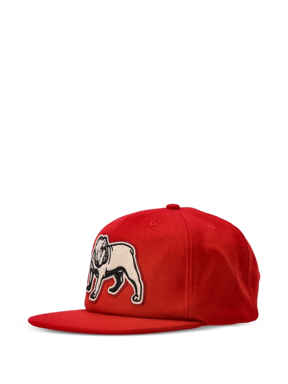 Icecream Mens Red Bulldog Wool-blend Bulldog Cap Xs In Red