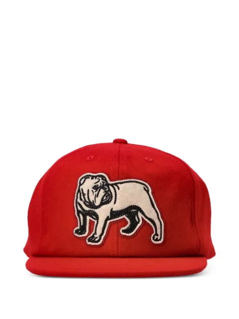 ICECREAM bulldog-embroidered baseball cap