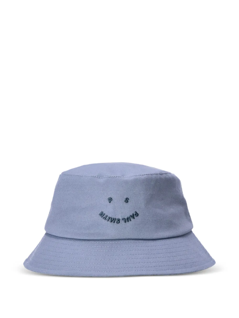 Paul Smith Vissershoed met smileyprint Blauw