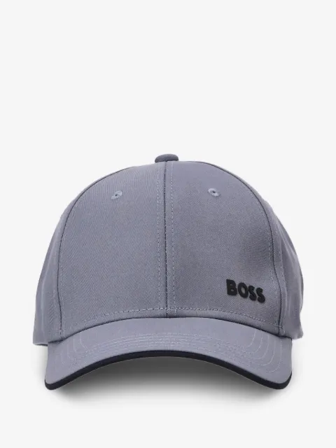 BOSS бейсболка с нашивкой-логотипом