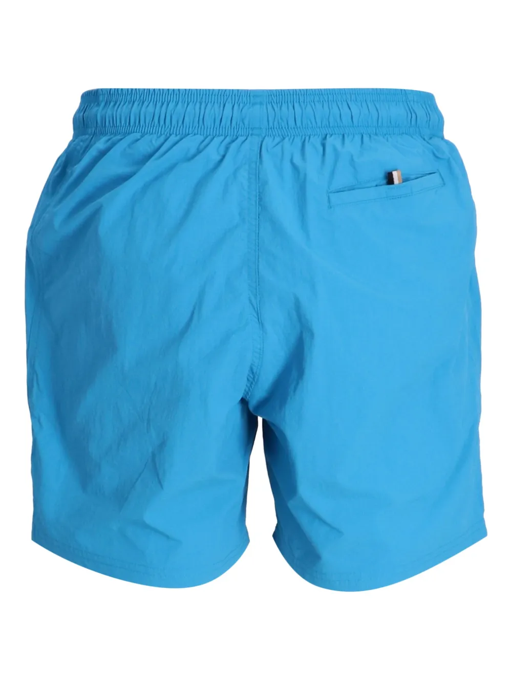 BOSS Zwembroek met logoprint Blauw