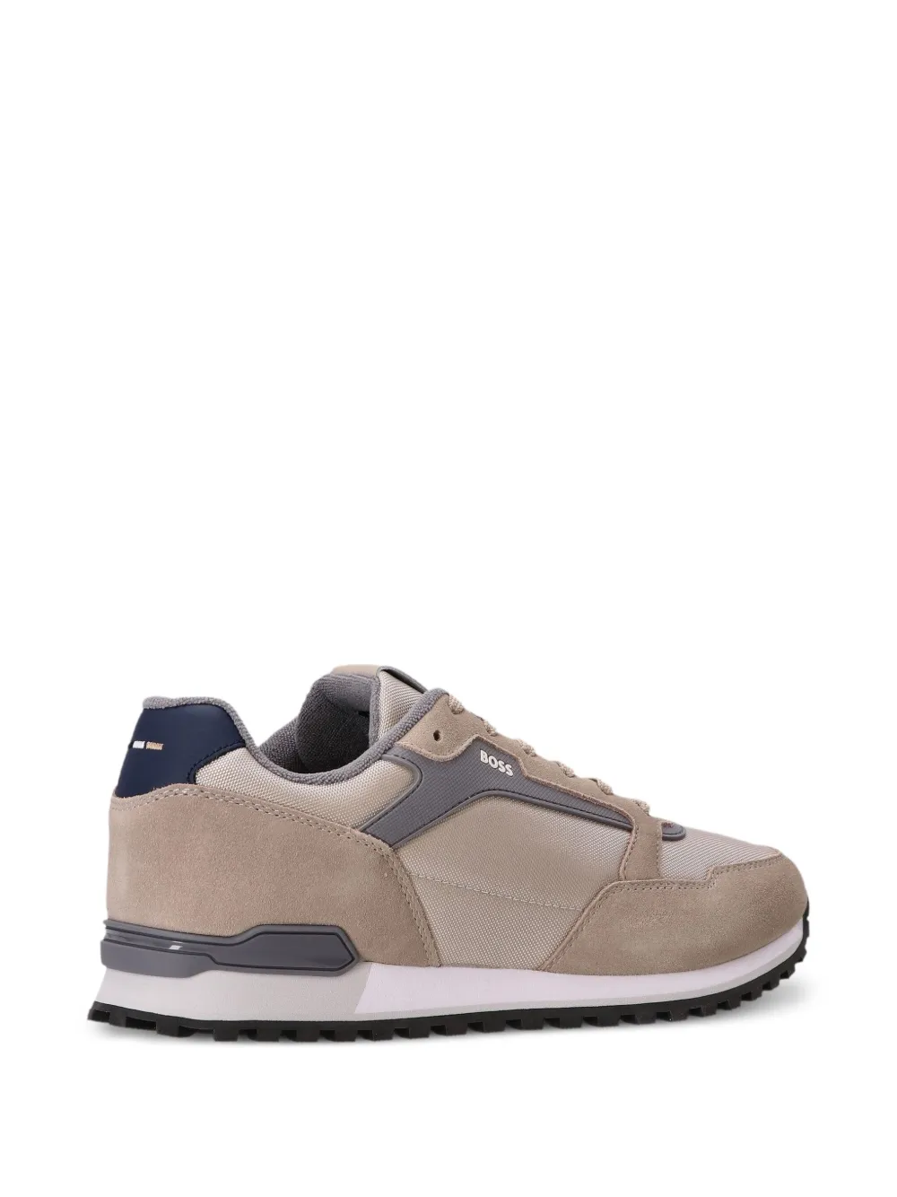 BOSS panelled sneakers Neutrals