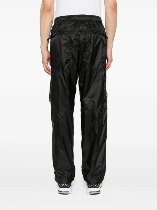 Stone Island ジップディテール パンツ | ブラック | FARFETCH JP