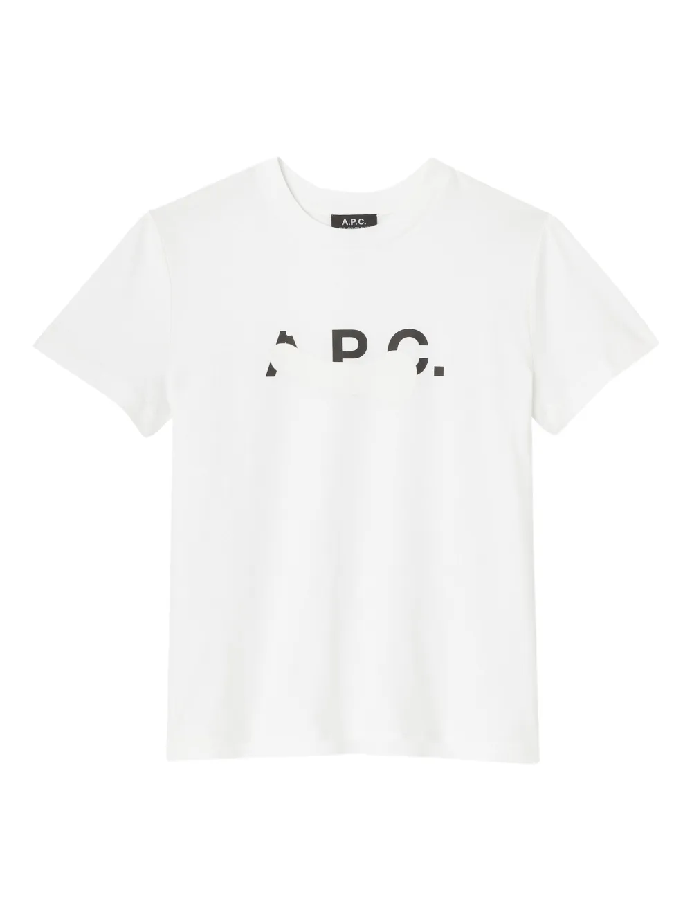 A.P.C. logo-print T-shirt | White | Image 1