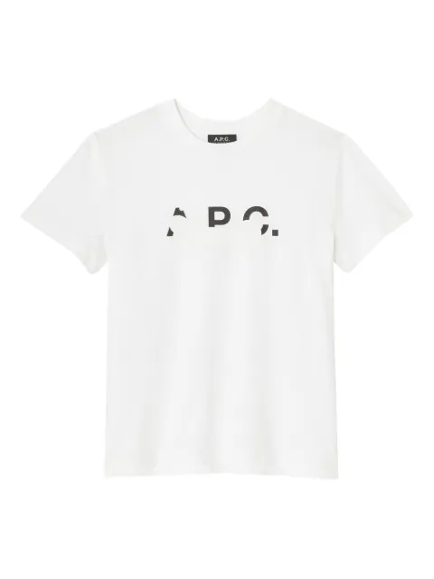 A.P.C. logo-print T-shirt