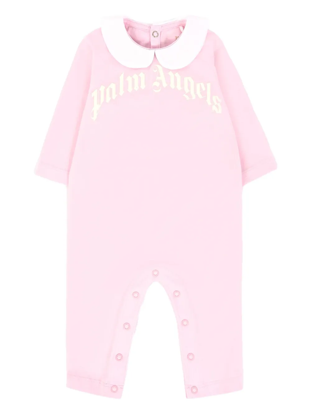 Palm Angels Kids Drie katoenen rompers Roze
