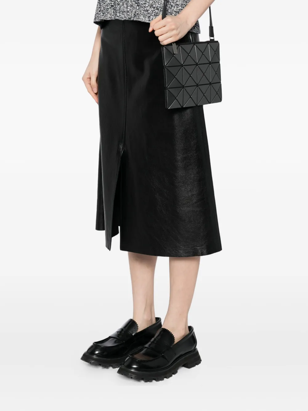 Bao Issey Miyake Crossbodytas met logo Zwart