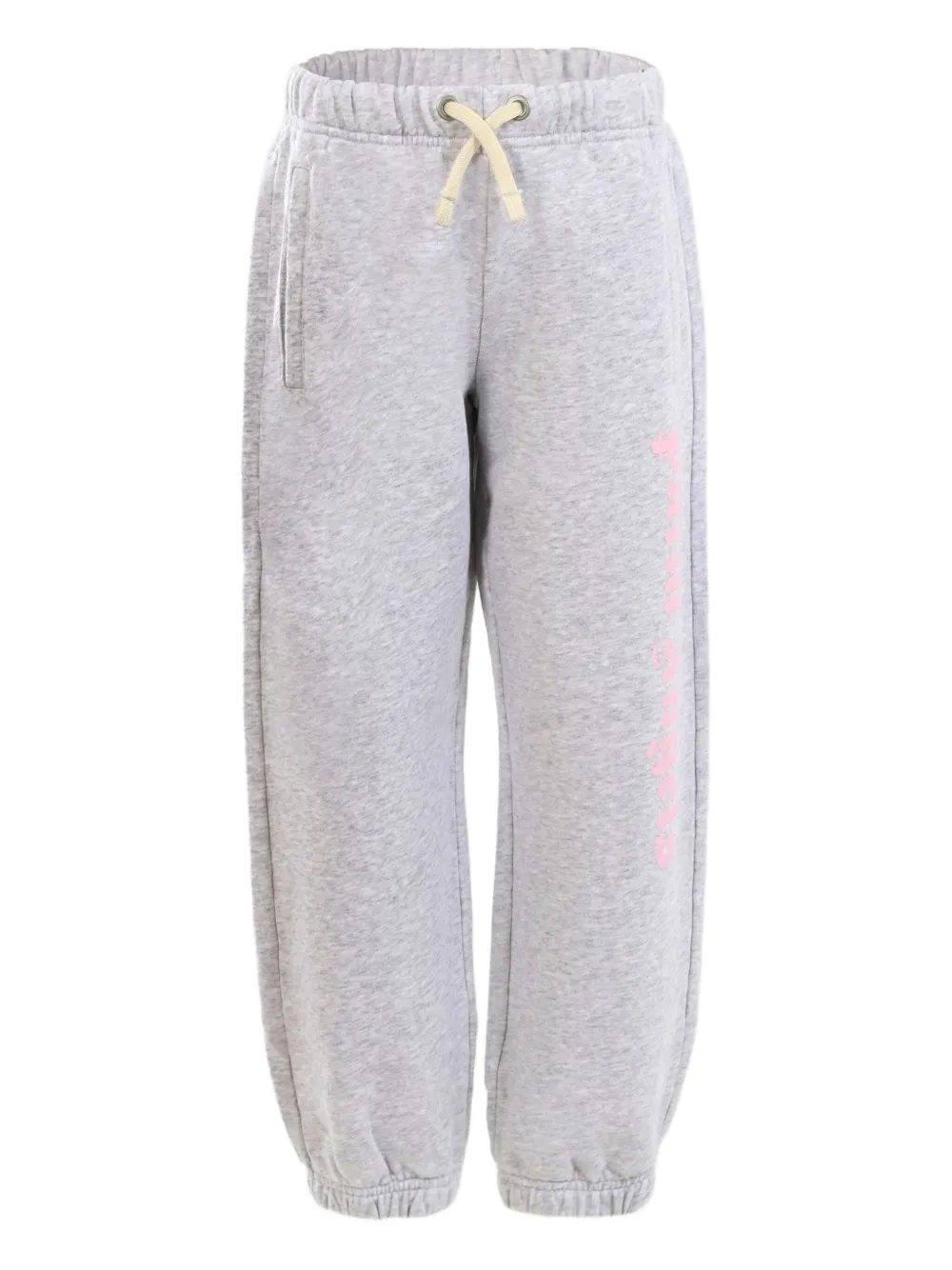 Palm Angels Kids logo-detail track pants Grijs