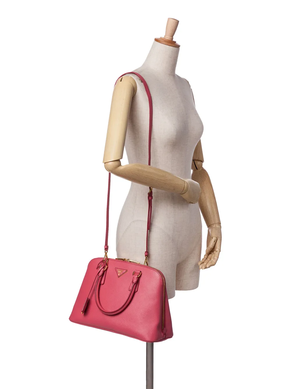 Prada Pre-Owned 2000-2024 Medium Saffiano Lux Promenade satchel | Pre-Owned | Image 2