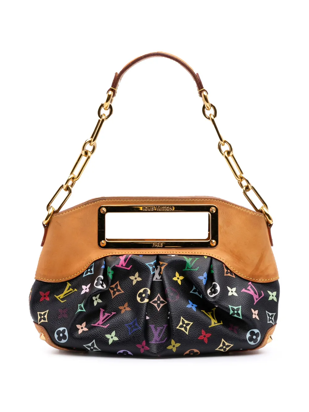 Louis Vuitton Pre-Owned 2009 Monogram Multicolore Judy PM satchel | Black | Image 1
