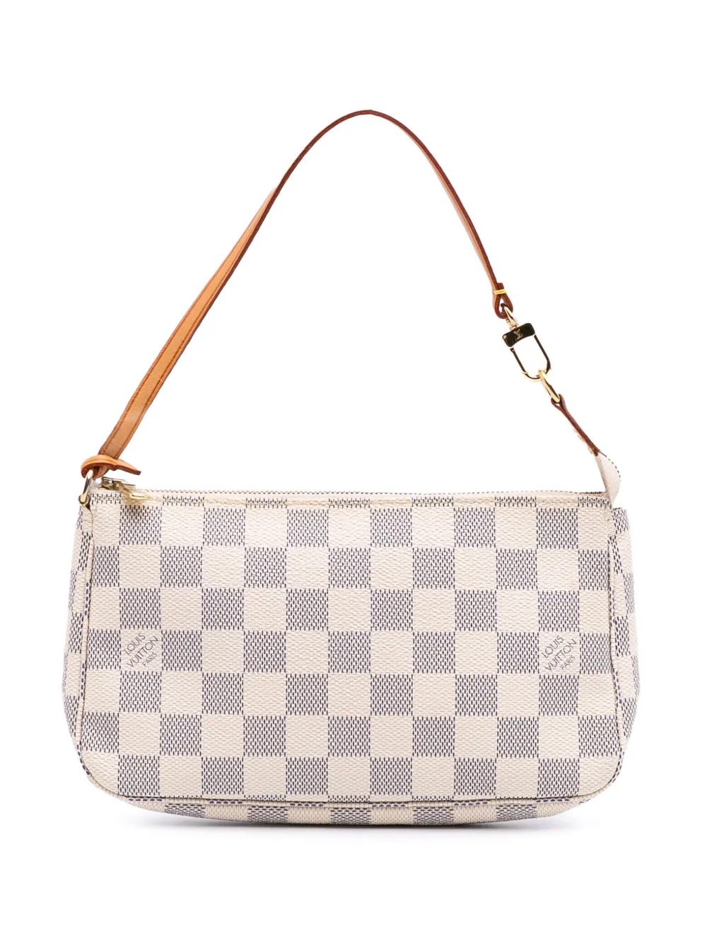 Louis Vuitton Pre-Owned 2008 Damier Azur Pochette Accessoires shoulder bag | White | Image 1