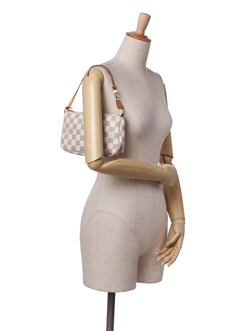 Louis Vuitton Pre-Owned 2008 Damier Azur Pochette Accessoires shoulder bag | Pre-Owned | Image 2