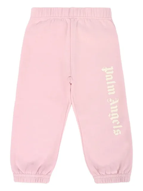 Palm Angels Kids logo-print track pants