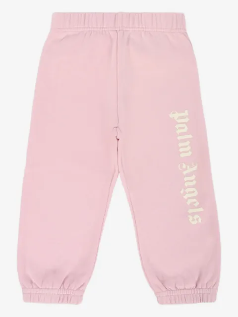 Palm Angels Kids logo-print track pants