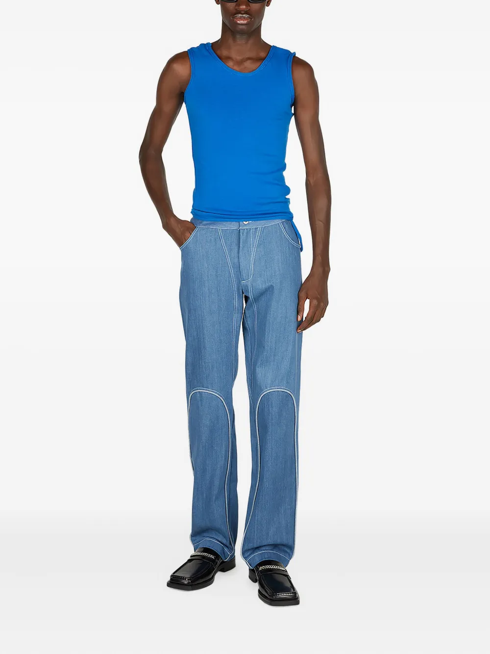 rusfrcade Eshaan loop-hem tank top | Vests & Tank Tops | Image 2