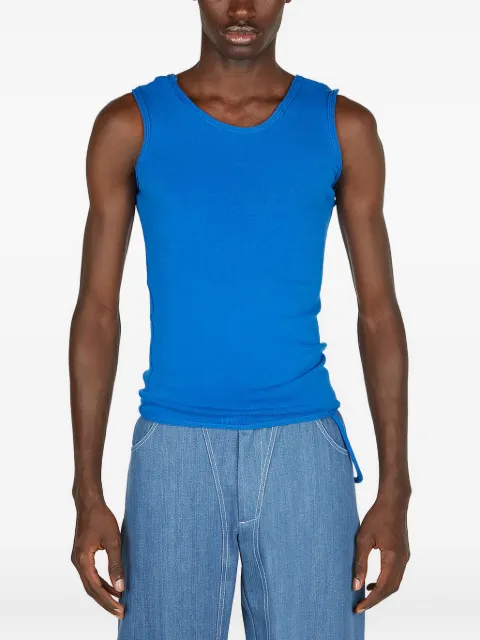 rusfrcade Eshaan loop-hem tank top