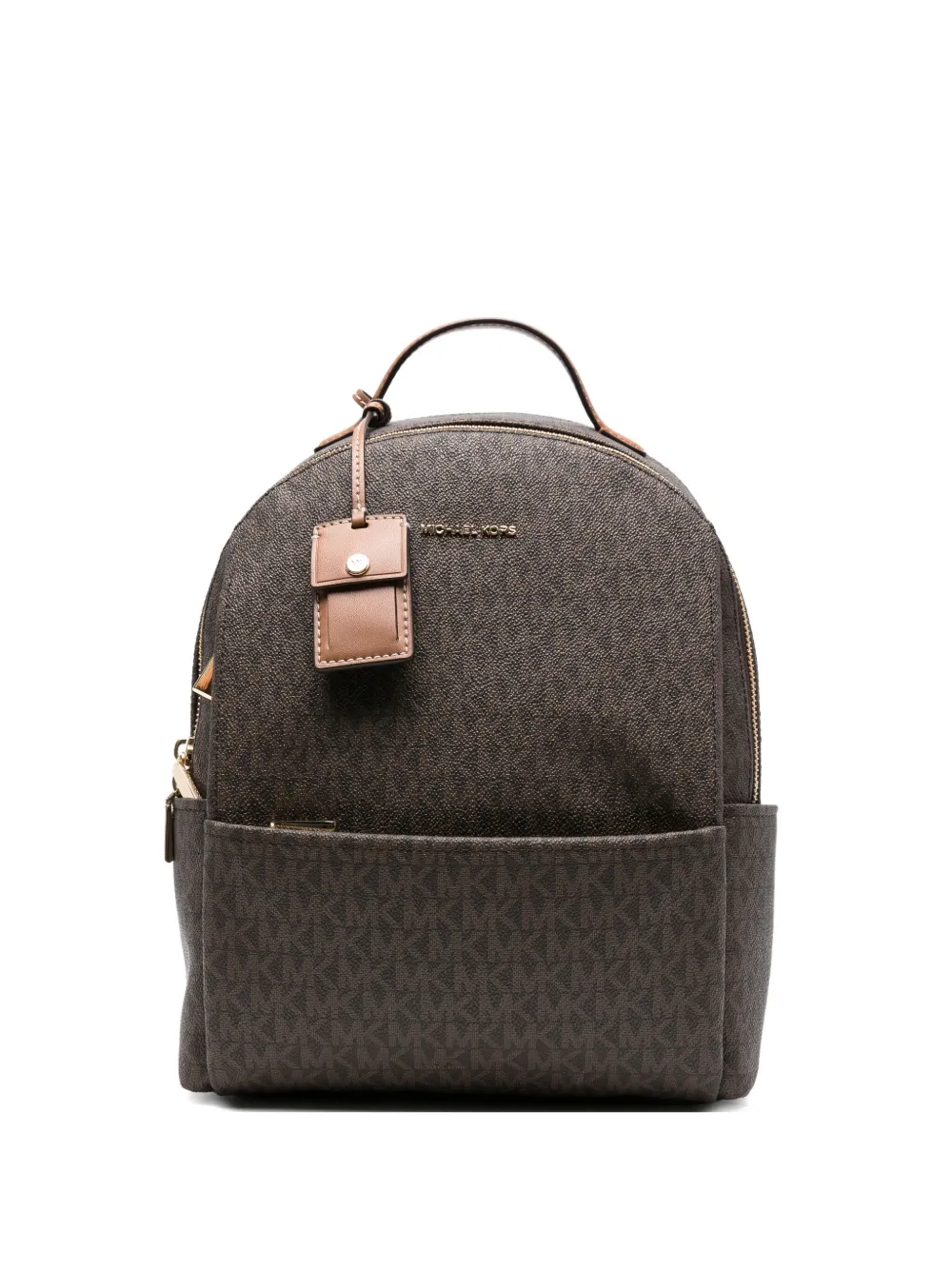 Michael Kors medium Colby buckle-fastening leather shoulder bag Grijs