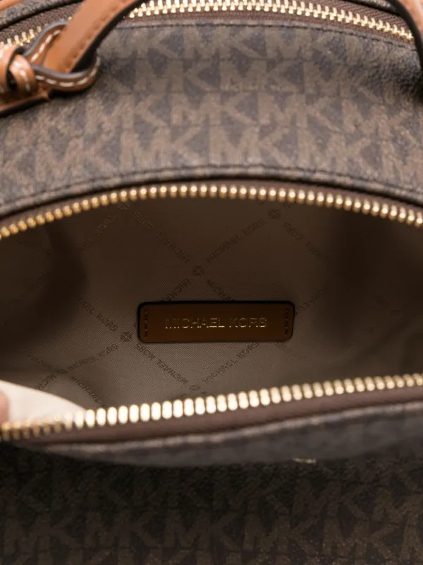 Michael Kors Sable Monogram Backpack | Brown | FARFETCH
