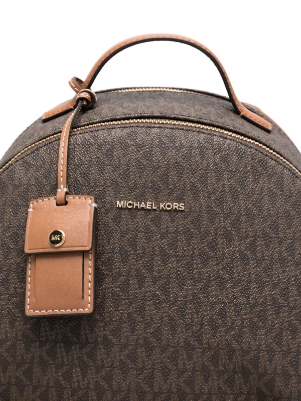 Michael Kors Sable Monogram Backpack | Brown | FARFETCH