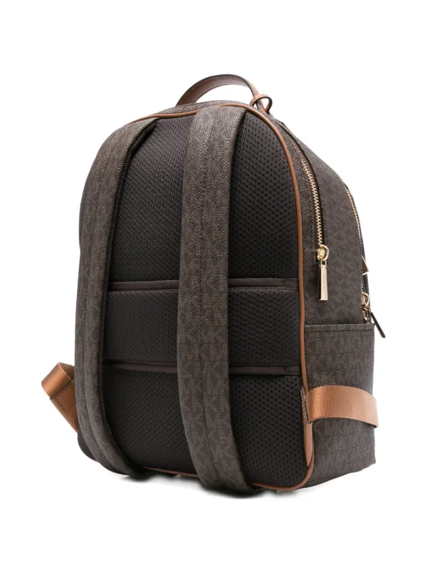 Michael Kors Sable Monogram Backpack | Brown | FARFETCH