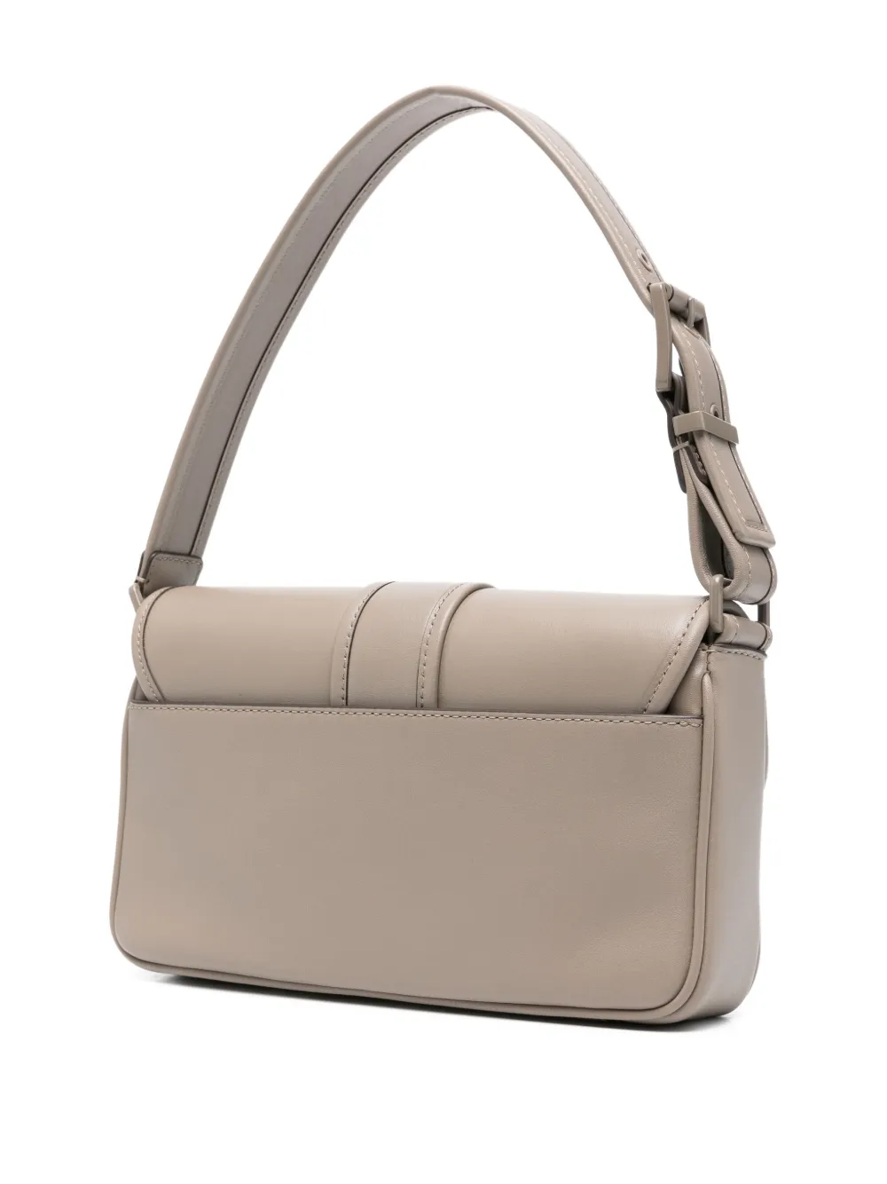 Michael Kors medium Colby buckle-fastening leather shoulder bag Grijs