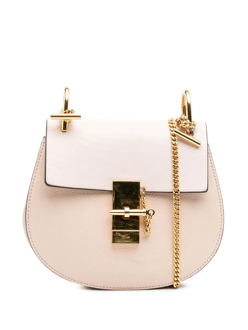 Chloé Pre-Owned 2014 Mini Leather Drew crossbody bag | Brown | Image 1