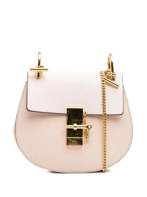 Chloé Pre-Owned شنطة كروس 'ميني ليذر درو' 2014