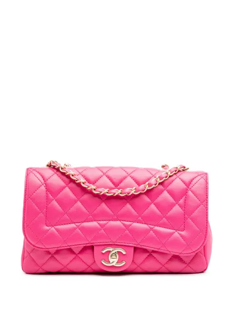 CHANEL Pre-Owned bolsa de hombro Mademoiselle Chic Flap mediana de piel de cordero capitonada 2015-2016