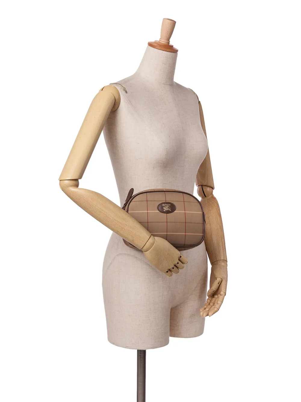 Burberry Pre-Owned 20th Century Vintage Check Canvas clutch bag | Pre-Owned | Image 2
