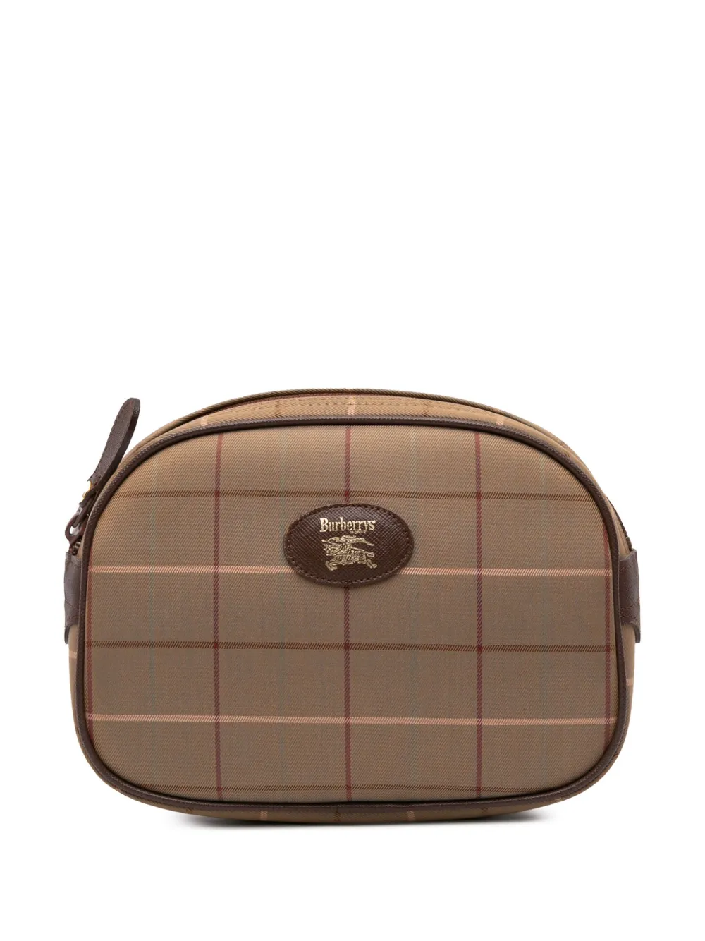 Burberry Pre-Owned 20th Century Vintage Check Canvas clutch bag | Brown | Image 1