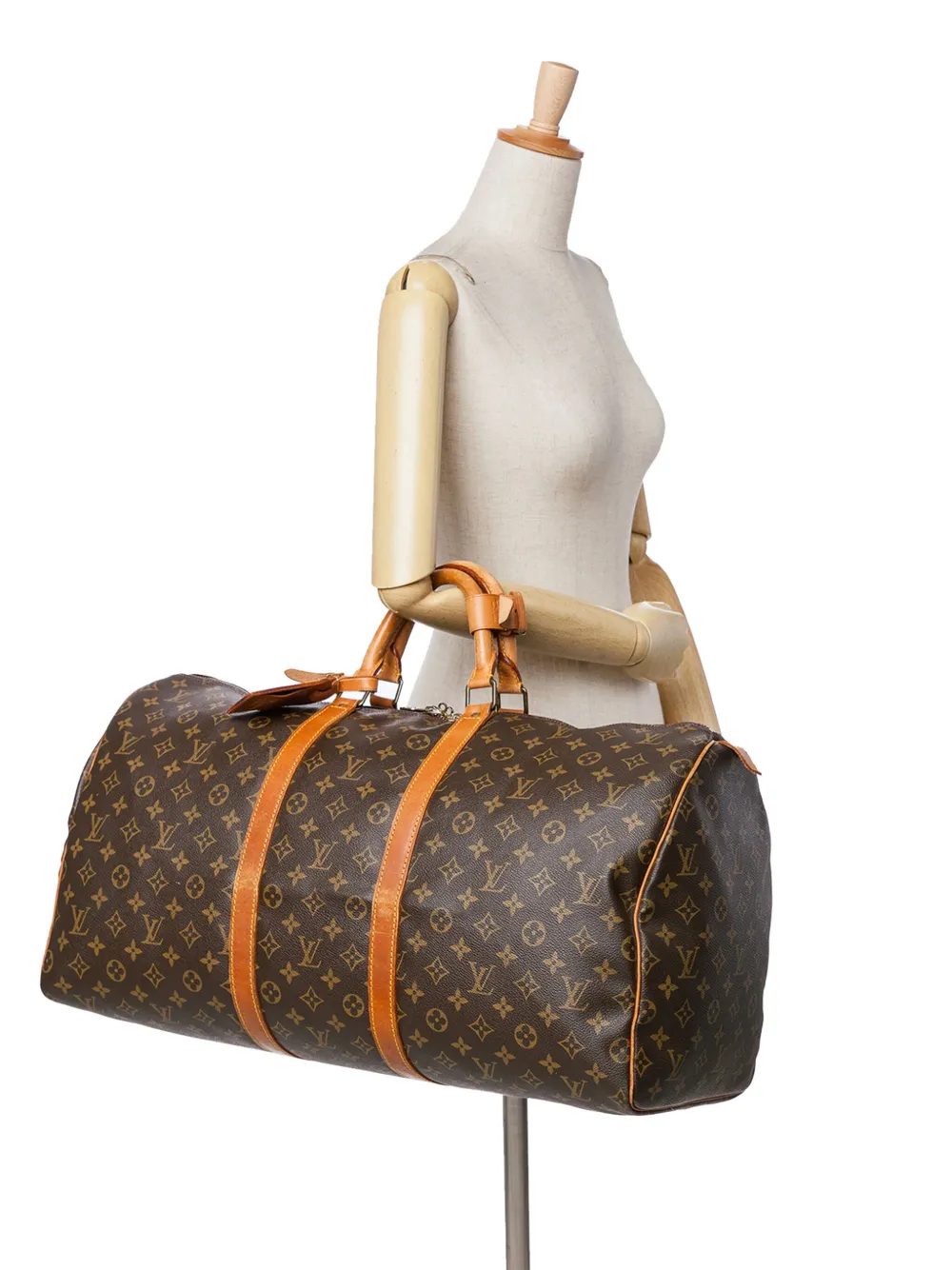 Louis Vuitton Pre-Owned 1986 Monogram Keepall 55 travel bag | Pre-Owned | Image 2