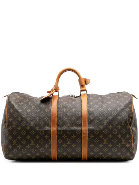 Louis Vuitton Pre-Owned 1986 Monogram Keepall 55 travel bag