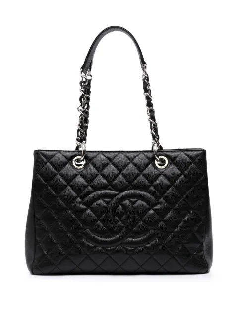 CHANEL Pre-Owned شنطة عملية 'كافيار غراند شوبينغ' 2012-2013