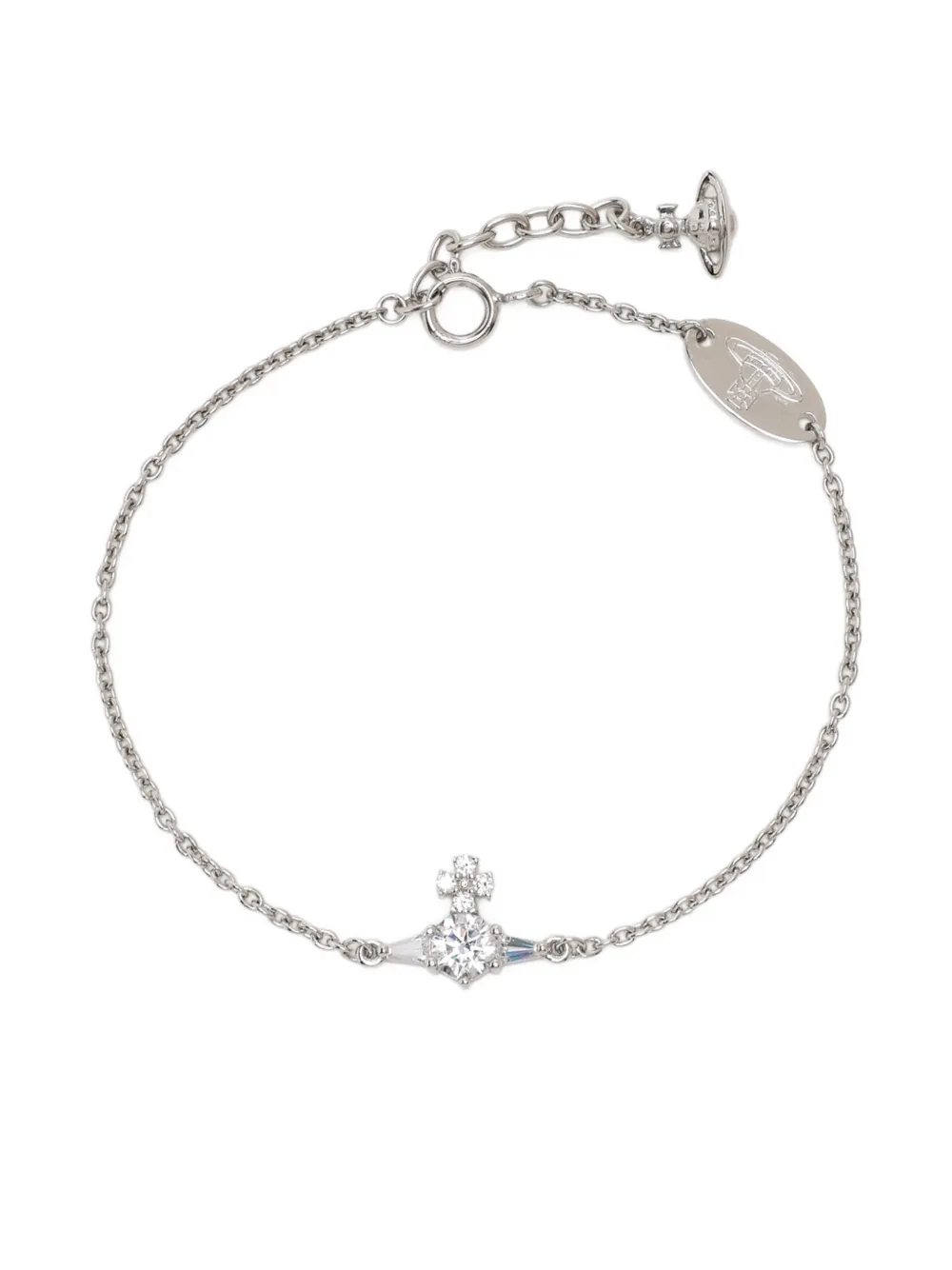 Vivienne Westwood Ofelia Orb-charm Bracelet In Metallic