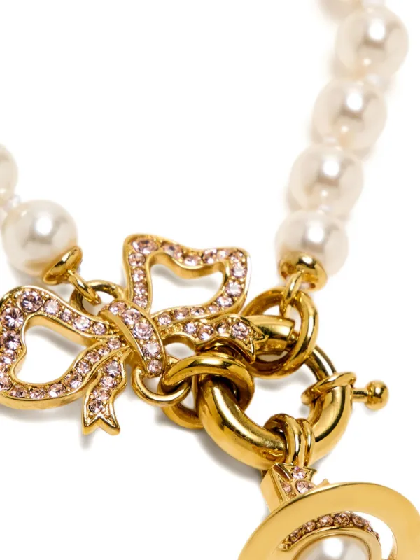Vivienne Westwood Sheryl Pearl Bracelet | Gold | FARFETCH BH