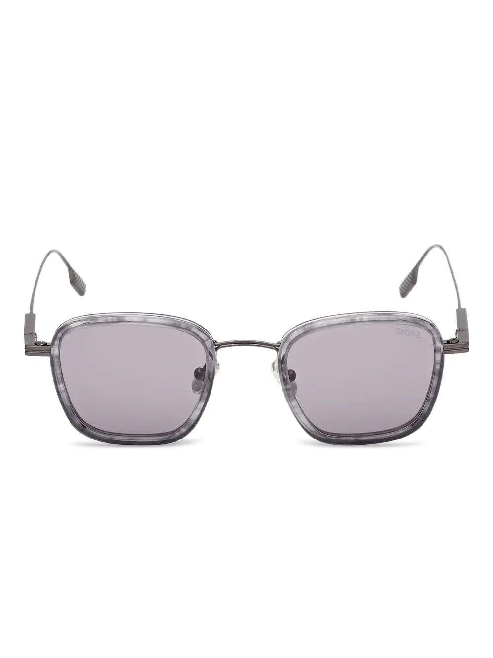 Zegna square sunglasses | Grey | Image 1