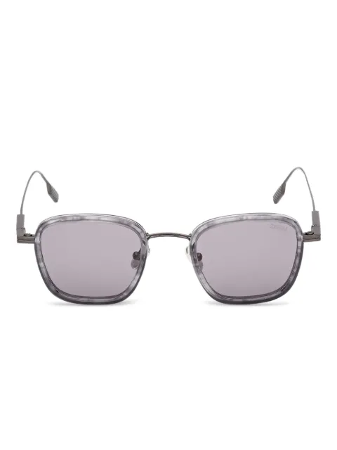 Zegna lunettes de soleil à monture carrée