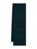 Fendi Kids FF-motif patch-pocket scarf - Green