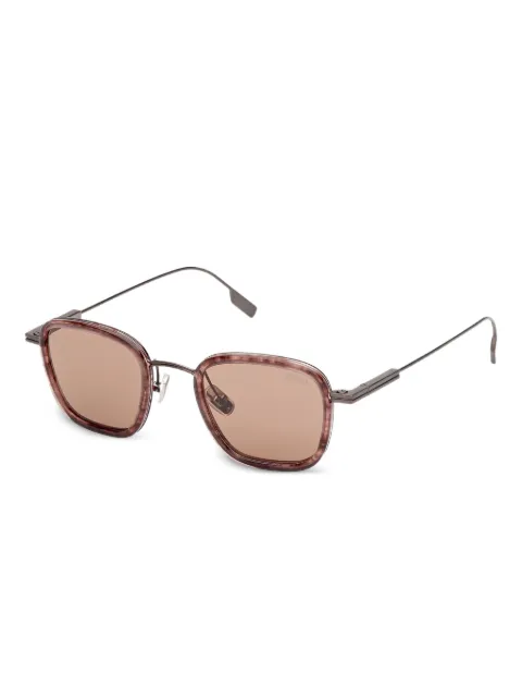 Zegna square sunglasses