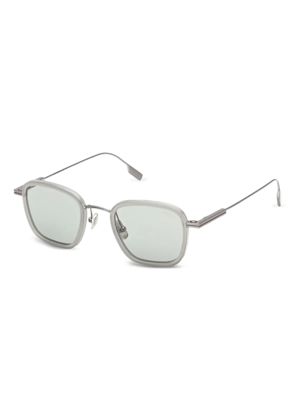 Zegna  square sunglasses | Grey | Image 1